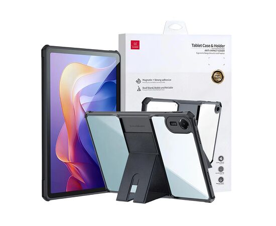 Чехол для планшета BeCover Protected Cover Xundd Stand Xiaomi Redmi Pad 2 11.0" Black (713669), изображение 2 Чехол для планшета BeCover Protected Cover Xundd Stand Xiaomi Redmi Pad 2 11.0" Black (713669), изображение 2