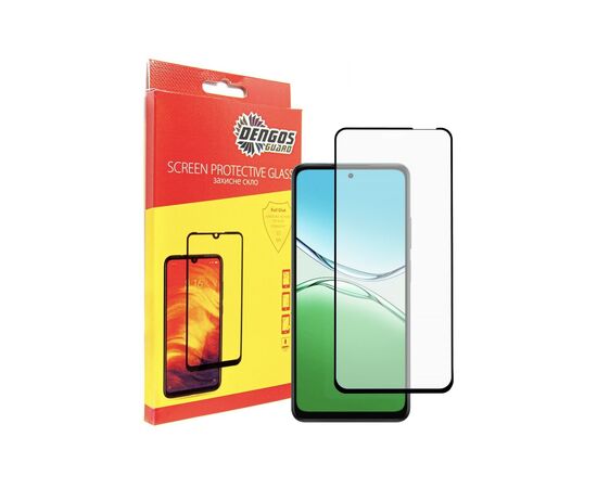 Стекло защитное Dengos Full Glue OPPO A5 4G Black (TGFG-402)