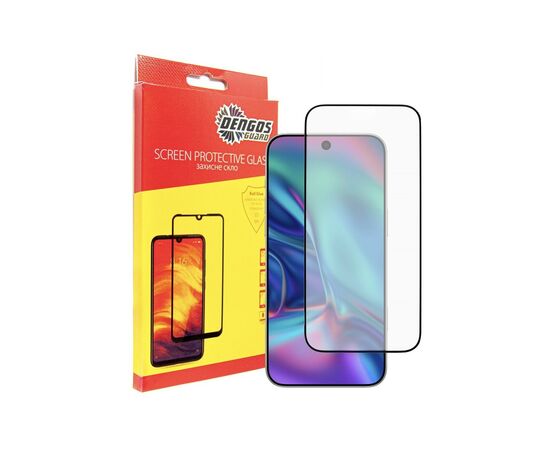 Стекло защитное Dengos Full Glue iPhone 17 Pro Max Black (TGFG-410)