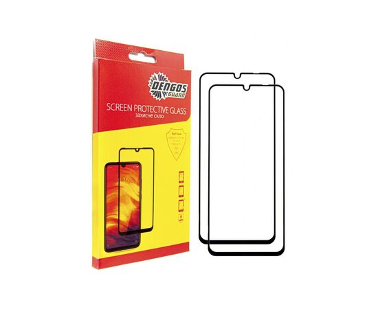 Стекло защитное Dengos Samsung Galaxy A17 Black 2 pcs (DG-TG2P-82)