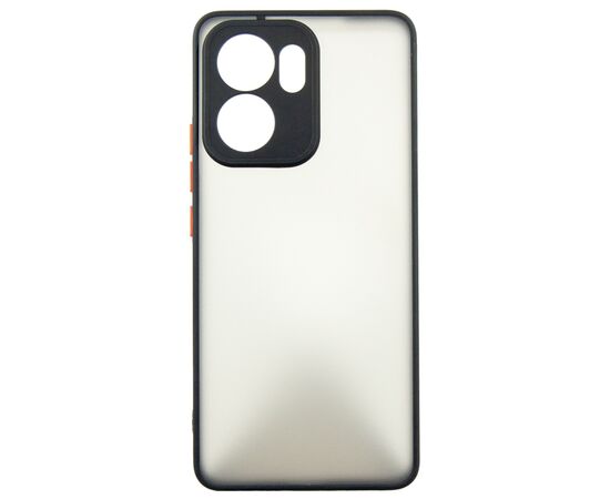 Чехол для мобильного телефона Dengos Oppo Reno13 F Case Matte + Glass (Black) (DG-KM-149), изображение 2 Чехол для мобильного телефона Dengos Oppo Reno13 F Case Matte + Glass (Black) (DG-KM-149), изображение 2