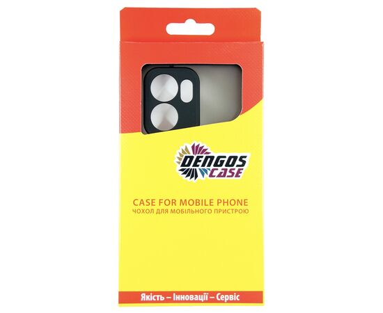 Чехол для мобильного телефона Dengos Oppo Reno13 F Case Matte + Glass (Black) (DG-KM-149), изображение 4 Чехол для мобильного телефона Dengos Oppo Reno13 F Case Matte + Glass (Black) (DG-KM-149), изображение 4
