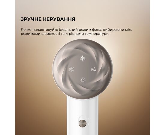 Фен Dreame Glory Mix White (AHD18-WH), изображение 9 Фен Dreame Glory Mix White (AHD18-WH), изображение 9