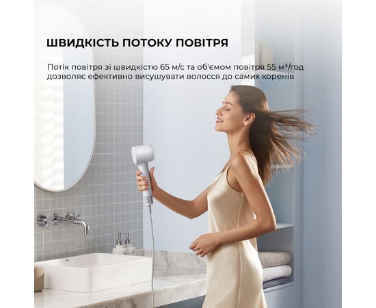 Фен Dreame Gleam Grey (AHD12A-GR), изображение 12 Фен Dreame Gleam Grey (AHD12A-GR), изображение 12