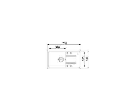 Мойка кухонная Franke 114.0691.534, изображение 2 Мойка кухонная Franke 114.0691.534, изображение 2