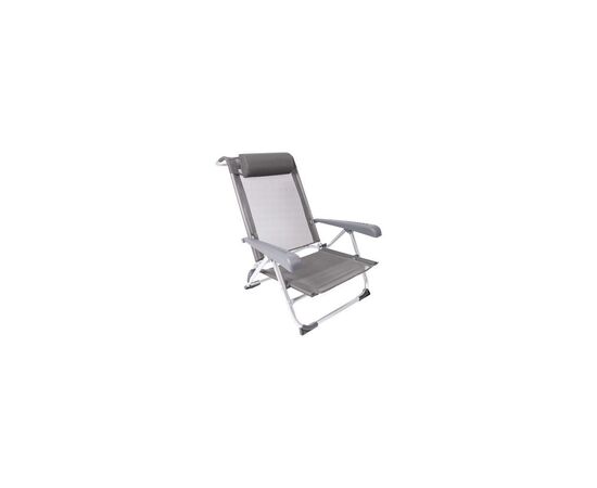 Кресло складное Bo-Camp Saint-Tropez Grey (1204796) (DAS303395)