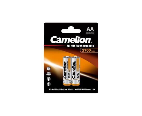 Акумулятор Camelion AA 2700 mAh Ni-MH * 2 HR6 BP2 (NH-AA2700BC2)