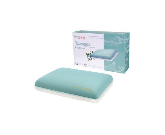 Подушка Home Line ортопедическая с ароматом эвкалипта 60 х 40 х 13 см (185715), изображение 3 Подушка Home Line ортопедическая с ароматом эвкалипта 60 х 40 х 13 см (185715), изображение 3