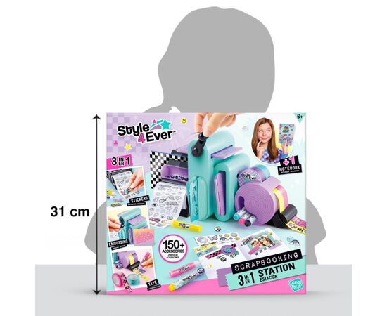 Набор для творчества Canal Toys DIY Style 4 Ever Фабрика скрапбукінгу (OFG275), изображение 12 Набор для творчества Canal Toys DIY Style 4 Ever Фабрика скрапбукінгу (OFG275), изображение 12