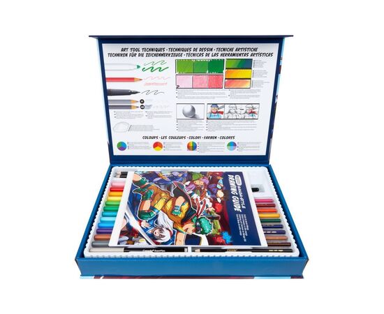 Набор для творчества Crayola Аніме та манга набір для малювання (04-2938), изображение 5 Набор для творчества Crayola Аніме та манга набір для малювання (04-2938), изображение 5