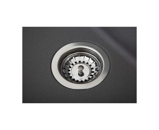Мойка кухонная Elleci Q 105 under top titanium 73, изображение 3 Мойка кухонная Elleci Q 105 under top titanium 73, изображение 3