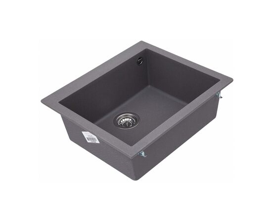 Мойка кухонная Elleci Q 105 on top titanium 73, изображение 3 Мойка кухонная Elleci Q 105 on top titanium 73, изображение 3