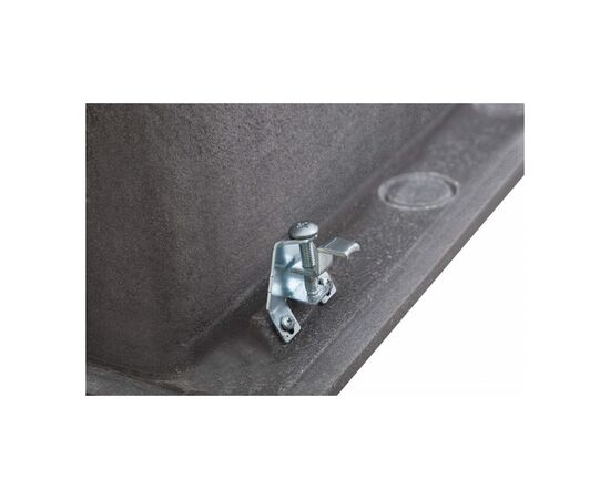 Мойка кухонная Elleci Q 105 on top titanium 73, изображение 6 Мойка кухонная Elleci Q 105 on top titanium 73, изображение 6