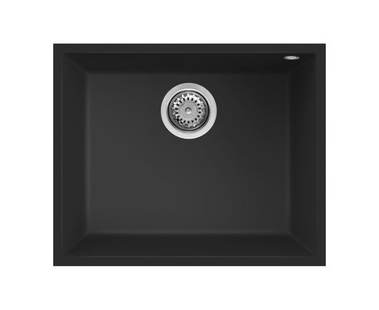 Мойка кухонная Elleci Q 105 under top black K86