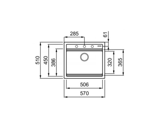 Мойка кухонная Elleci BEST 105 nero 40, изображение 2 Мойка кухонная Elleci BEST 105 nero 40, изображение 2