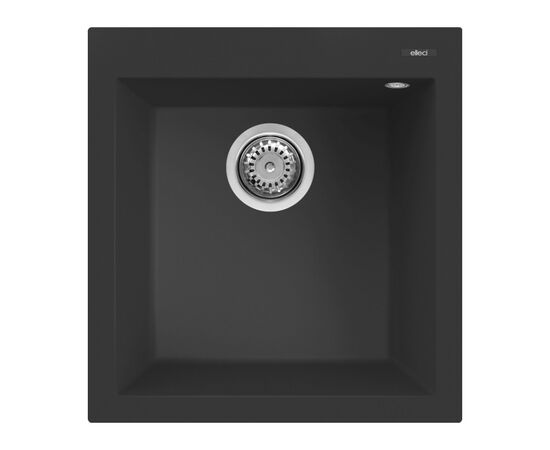 Мойка кухонная Elleci Q 102 on top nero 40