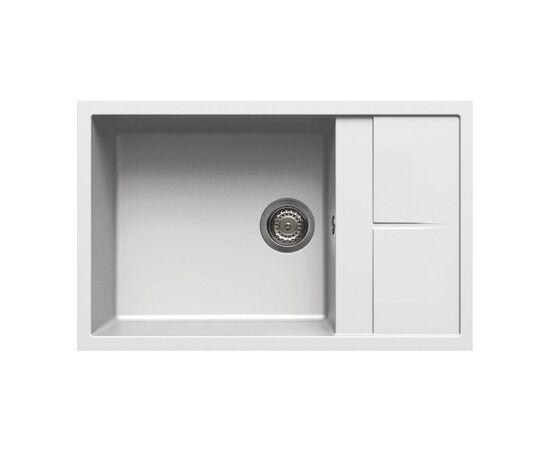 Мойка кухонная Elleci Unico 310 bianco 68