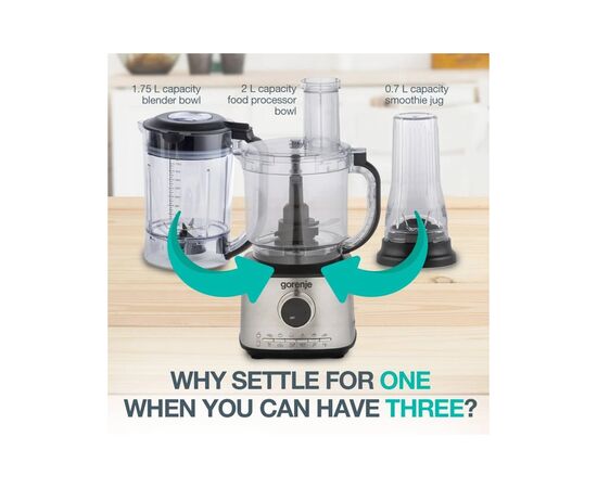 Кухонный комбайн Gorenje SBR1500E, изображение 5 Кухонный комбайн Gorenje SBR1500E, изображение 5