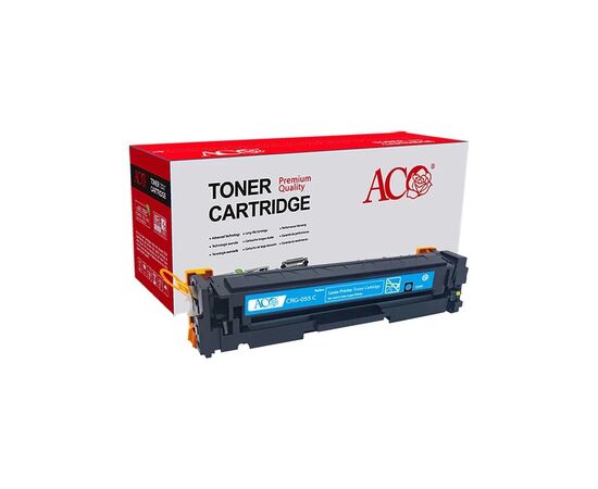 Картридж ACO Canon 055H Cyan, without chip (ACO-CRG-055HCNC)