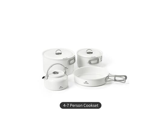 Котел туристичний Naturehike CNK2450CF013, 3 л, алюміній (6927595712450), зображення 2 Котел туристичний Naturehike CNK2450CF013, 3 л, алюміній (6927595712450), зображення 2