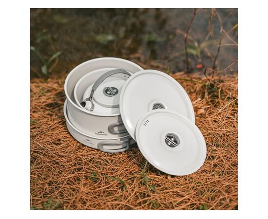Котел туристичний Naturehike CNK2450CF013, 3 л, алюміній (6927595712450), зображення 3 Котел туристичний Naturehike CNK2450CF013, 3 л, алюміній (6927595712450), зображення 3