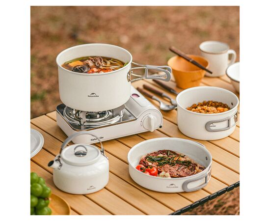 Котел туристичний Naturehike CNK2450CF013, 3 л, алюміній (6927595712450), зображення 7 Котел туристичний Naturehike CNK2450CF013, 3 л, алюміній (6927595712450), зображення 7