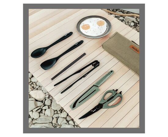 Набор туристической посуды NexTool Outdoor Cooking set, 6 предметів (NE20325), изображение 10 Набор туристической посуды NexTool Outdoor Cooking set, 6 предметів (NE20325), изображение 10