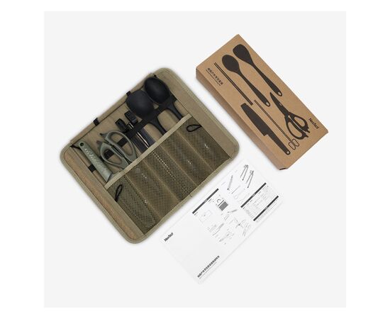 Набор туристической посуды NexTool Outdoor Cooking set, 6 предметів (NE20325), изображение 11 Набор туристической посуды NexTool Outdoor Cooking set, 6 предметів (NE20325), изображение 11