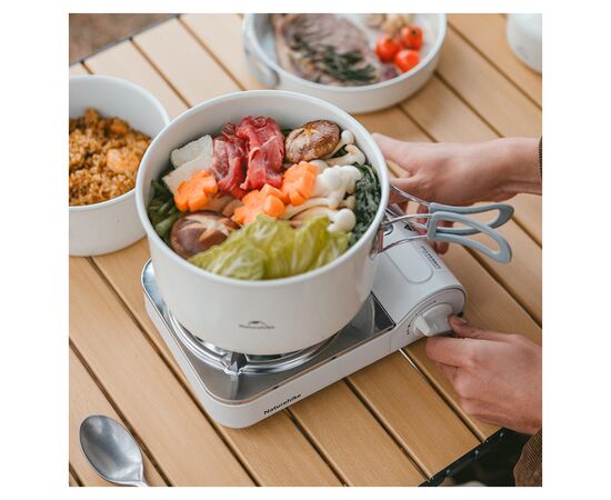 Портативная газовая плитка Naturehike CNK2350CF016, біла (6927595754627), изображение 3