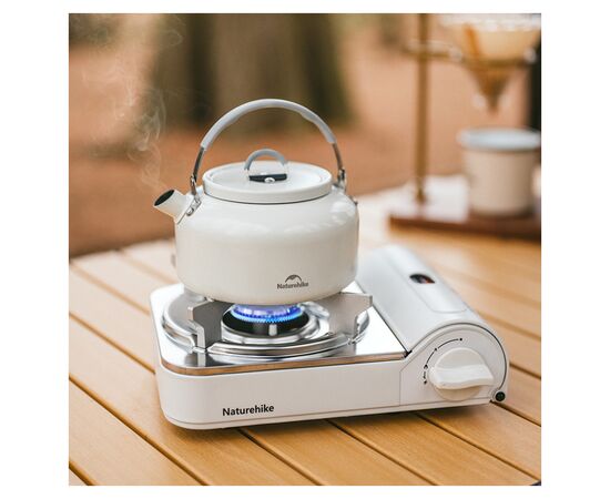 Портативная газовая плитка Naturehike CNK2350CF016, біла (6927595754627), изображение 4