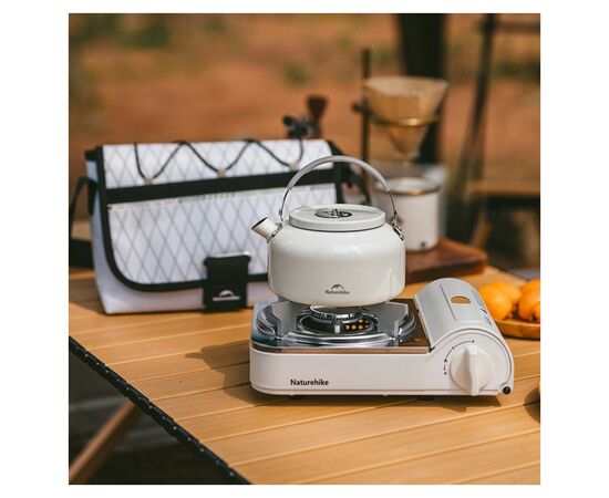 Портативная газовая плитка Naturehike CNK2350CF016, біла (6927595754627), изображение 6
