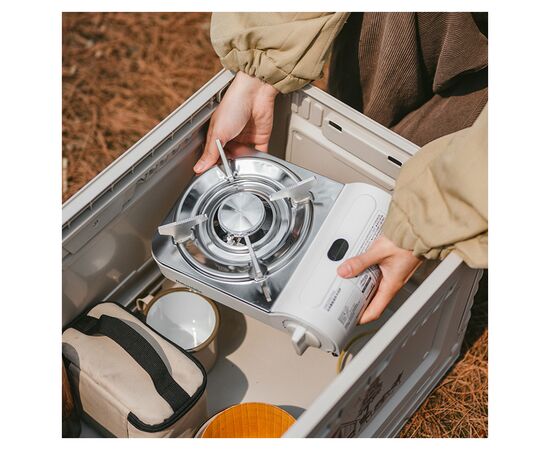 Портативная газовая плитка Naturehike CNK2350CF016, біла (6927595754627), изображение 9