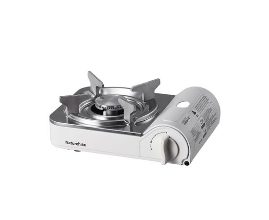Портативна газова плитка Naturehike CNK2350CF016, біла (6927595754627)