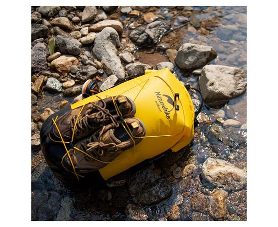 Рюкзак туристичний Naturehike NH21FSB04, 40л, жовтий (6927595788257), зображення 6 Рюкзак туристичний Naturehike NH21FSB04, 40л, жовтий (6927595788257), зображення 6