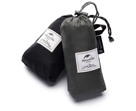 Рюкзак туристический Naturehike Ultralight NH17A012-B, 18 л, чорний (6927595718674), изображение 2 Рюкзак туристический Naturehike Ultralight NH17A012-B, 18 л, чорний (6927595718674), изображение 2