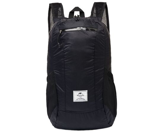 Рюкзак туристический Naturehike Ultralight NH17A012-B, 18 л, чорний (6927595718674)