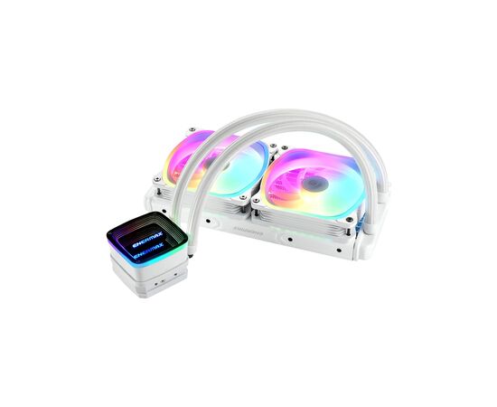 Система жидкостного охлаждения Enermax Aquafusion ADV 240 White ARGB (ELC-AQFA240-SQA-W), изображение 4 Система жидкостного охлаждения Enermax Aquafusion ADV 240 White ARGB (ELC-AQFA240-SQA-W), изображение 4