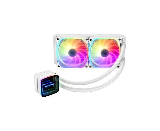 Система жидкостного охлаждения Enermax Aquafusion ADV 240 White ARGB (ELC-AQFA240-SQA-W), изображение 7 Система жидкостного охлаждения Enermax Aquafusion ADV 240 White ARGB (ELC-AQFA240-SQA-W), изображение 7