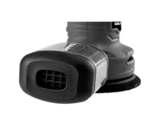 Шлифовальная машина Graphite эксцентриковая 300W, 125мм, 7000-13000об/мин (59G348), изображение 4