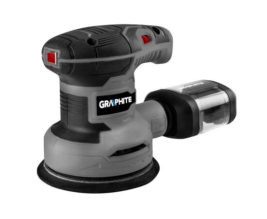 Шлифовальная машина Graphite эксцентриковая 300W, 125мм, 7000-13000об/мин (59G348)
