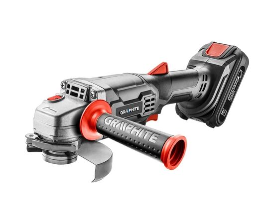Шлифовальная машина Graphite Energy+ 18V, 125мм, 10000об/мин, 1.51кг (без АКБ и ЗУ) (58GE130), изображение 3 Шлифовальная машина Graphite Energy+ 18V, 125мм, 10000об/мин, 1.51кг (без АКБ и ЗУ) (58GE130), изображение 3