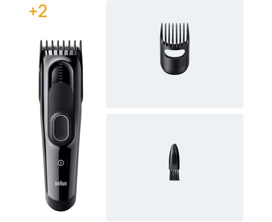 Машинка для стрижки Braun HC 5510 (HC5510), изображение 4 Машинка для стрижки Braun HC 5510 (HC5510), изображение 4
