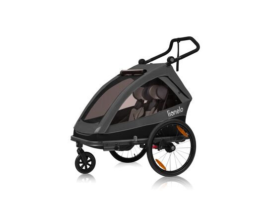 Коляска Lionelo Cama Grey Graphite - Велосипедний причіп (LO-CAMA GREY GRAPHITE)