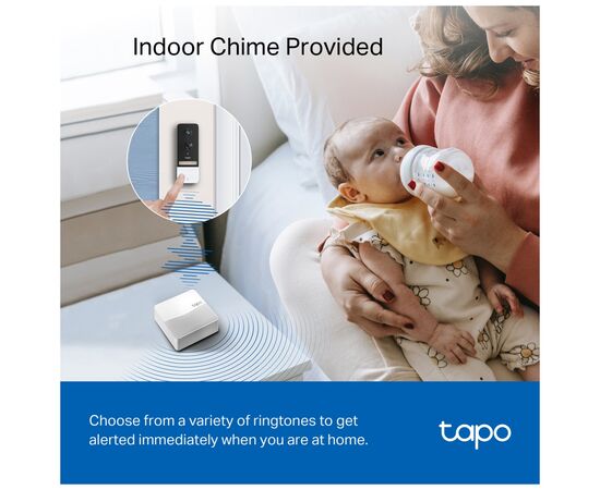 Дверний дзвінок TP-Link Tapo D230S1 (TAPO-D230S1), зображення 7 Дверний дзвінок TP-Link Tapo D230S1 (TAPO-D230S1), зображення 7