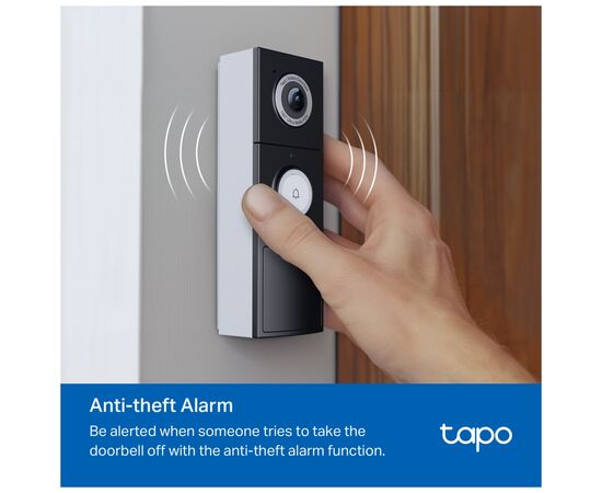 Дверний дзвінок TP-Link Tapo D235 (TAPO-D235), зображення 9 Дверний дзвінок TP-Link Tapo D235 (TAPO-D235), зображення 9