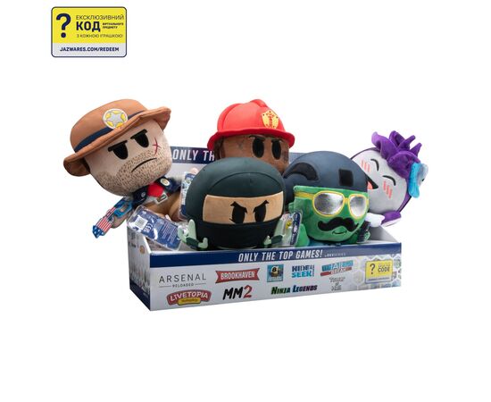 М'яка іграшка DevSeries Collector Plush Livetopia Firefighter (CRS0014), зображення 3 М'яка іграшка DevSeries Collector Plush Livetopia Firefighter (CRS0014), зображення 3