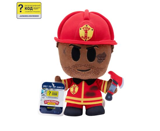 Мягкая игрушка DevSeries Collector Plush Livetopia Firefighter (CRS0014)