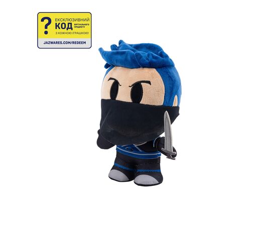 М'яка іграшка DevSeries Collector Plush Ninja Legends Assassin, 20см (CRS0006), зображення 6 М'яка іграшка DevSeries Collector Plush Ninja Legends Assassin, 20см (CRS0006), зображення 6