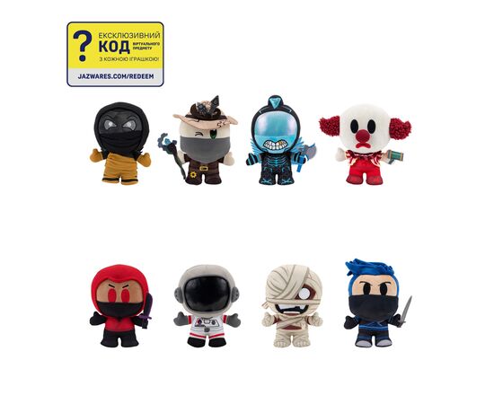 М'яка іграшка DevSeries Collector Plush Ninja Legends Assassin, 20см (CRS0006), зображення 8 М'яка іграшка DevSeries Collector Plush Ninja Legends Assassin, 20см (CRS0006), зображення 8