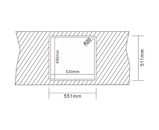 Мойка кухонная Interline ELEGANT Sateen PR, изображение 5 Мойка кухонная Interline ELEGANT Sateen PR, изображение 5
